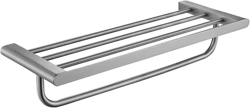 Miniatura 8 de Toallero con toalleros individuales para pared de baño, toalleros para baño, toallero de baño, toallero de baño, toallero de pared para baño, cromado