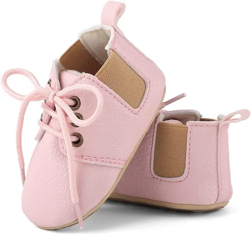Miniatura 3 de ESTAMICO Zapatos para bebés niños Prewalker PU Sneakers
