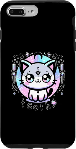 Miniatura 9 de iPhone 14 Pro Kawaii Pastel Cat Ouija Creepy Occult Aesthetic Case