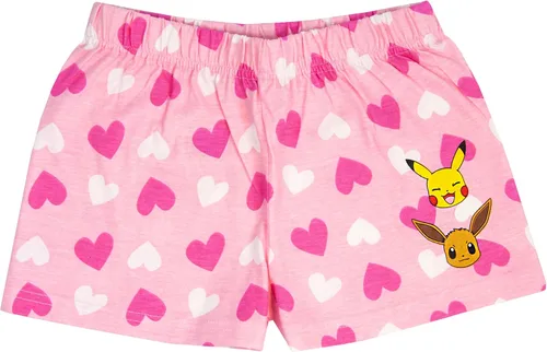 Miniatura 6 de Pokemon Pijamas Pikachu & Eevee Manga Larga O Corta Pierna Niña Pijamas