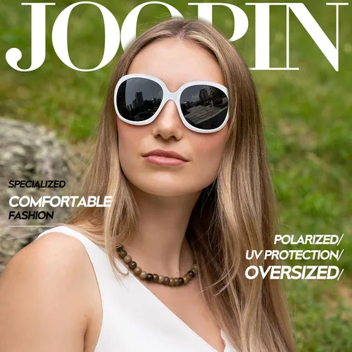 Miniatura 206 de Joopin Lentes de sol de gran tamaño para mujer, polarizados, grandes, para conducción, protección UV, grandes sombras