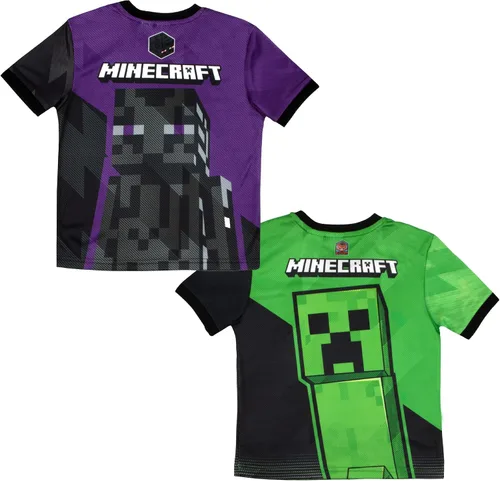 Miniatura 2 de Minecraft Creeper - Camiseta deportiva para niños, 2