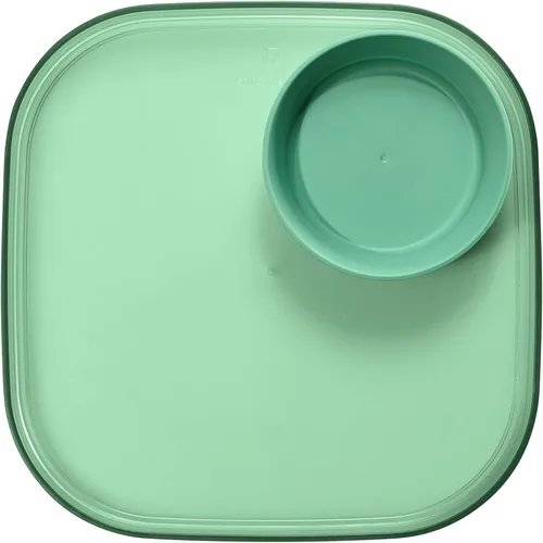 Miniatura 4 de Madesmart Dipware - Plato de comedor reutilizable, bandeja para servir aperitivos y aperitivos, sándwiches, humus, salsas, cuenco apilable y Salvia