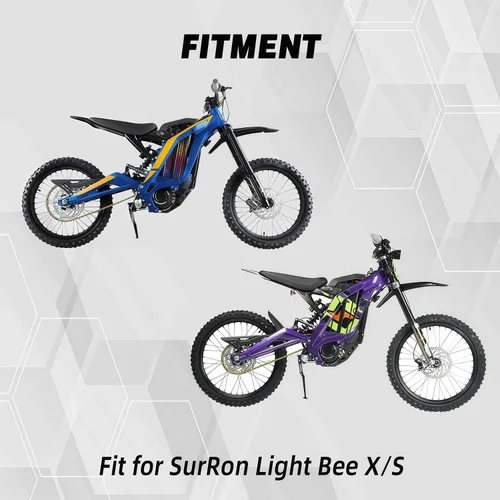 Miniatura 3 de JFG RACING Surron - Estriberas para pedal, soporte para pedal, soporte OEM para Sur Ron Light Bee S/X Electric Dirt Bike