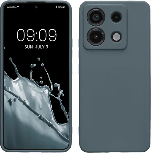 Miniatura 49 de kwmobile Funda compatible con Xiaomi Redmi Note 11 / Note 11S - Funda protectora de silicona TPU suave y delgada - Azul Báltico