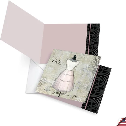 Miniatura 3 de The Best Card Company - 12 tarjetas de notas en blanco surtidas (4 x 5.12 pulgadas) - Tarjetas de notas en caja para todas las ocasiones a granel