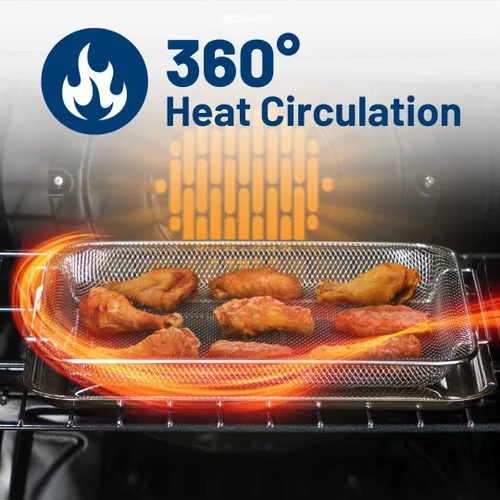 Miniatura 2 de GE Appliances - Juego de cesta y bandeja para freír de aire, PM48X120