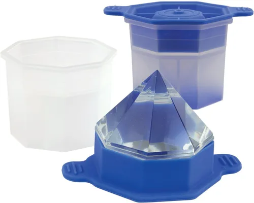Miniatura 14 de Tovolo Moldes de hielo en forma de rosa, juego de 2 – Gran regalo romántico de moldes de hielo – Molde de hielo único para enfriar bebidas