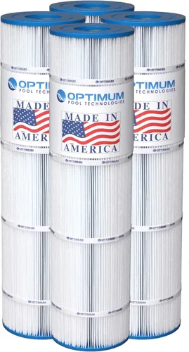 Optimum Pool Technologies® Filtro de piscina 4PK compatible con cartuchos SwimClear® C4025, C4030 CX870XRE/Super Star-Clear® C4000 CX880XRE, Unicel