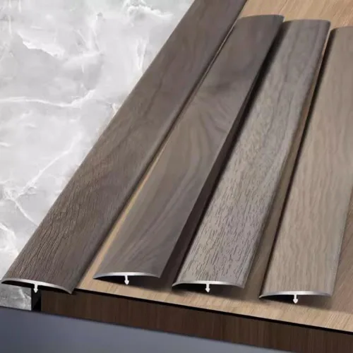 Miniatura 6 de HCZION Tira de umbral de aluminio, tira de transición de umbral de suelo laminado, cubierta de piso, borde de metal, rellena el hueco/placa se une