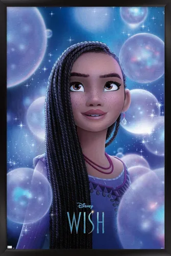 Miniatura 7 de Trends International Disney Wish Asha - Póster de pared de una hoja Paquete de póster y clip