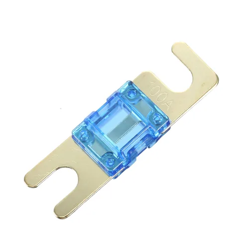 Miniatura 5 de X AUTOHAUX 10 unids 100A AFS Mini ANL fusible de repuesto de protección eléctrica para coche, camión, motocicleta, barco, CD de audio