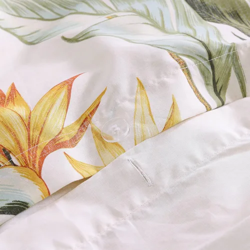 Miniatura 6 de Tommy Bahama - Juego de funda de edredón tamaño King, ropa de cama de algodón con fundas a juego y cierre de botón, juego de ropa de cama súper