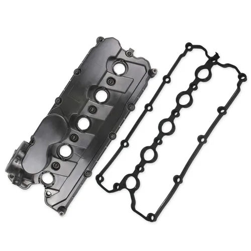 Miniatura 7 de Cubierta de válvula de motor compatible con Volkswagen Jetta Beetle Golf Passat Rabbit SportWagen 2.5L 5 cilindros sustituye a la parte 07K103469L