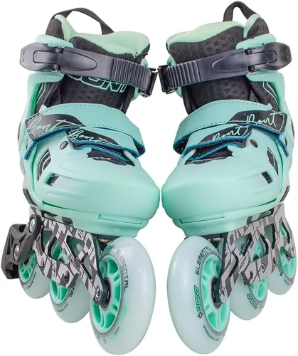Miniatura 5 de Bont Patines en línea Scoot Kids - Patines de velocidad de rendimiento - Patines de ruedas para niños y niñas Menta