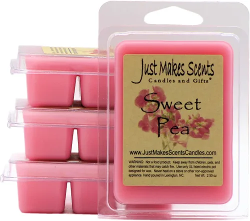 Miniatura 4 de Paquete de 2 – Cera perfumada de guisante dulce que se derrite por Just Makes Scents
