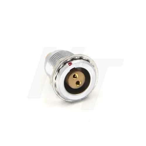 Miniatura 7 de HangTon 0B Huevo 7 Pin Hembra Enchufe Circular Push Pull Metal Conector Panel Montaje Receptáculo