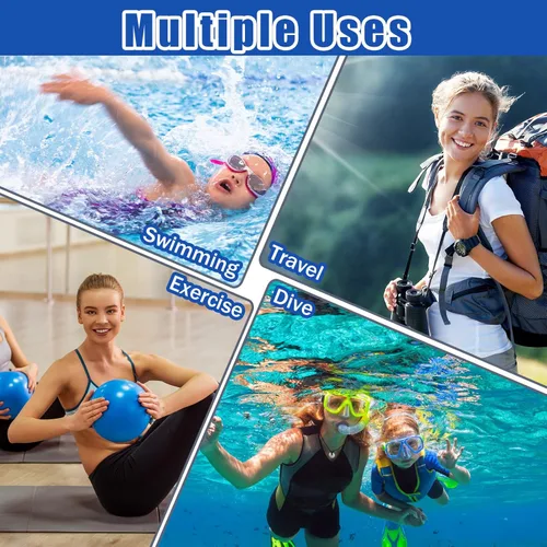 Miniatura 2 de Shappy Paquete de 2 bolsas grandes de viaje para lavandería, bolsa grande para ropa sucia impermeable para maleta, traje de baño, playa, gimnasio