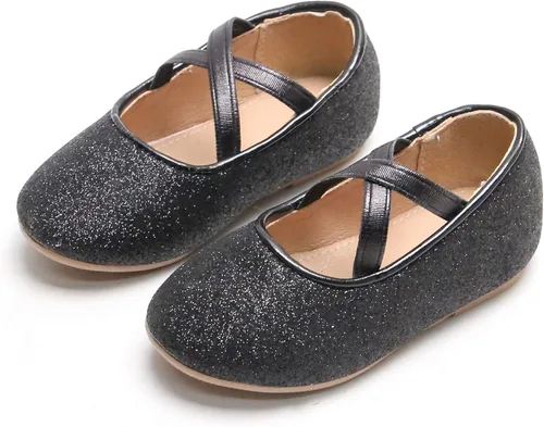 Miniatura 2 de Otter MOMO Zapatos planos de bailarina para niña, con lazo decorativo, ideales para llevar con vestido y combinan bien con flores, para escuela