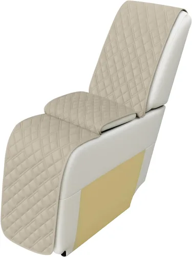 Miniatura 40 de Arfntevss Fundas de sofá modular reclinable, 100% impermeable, en forma de L, para sillón reclinable en forma de L, funda seccional lavable