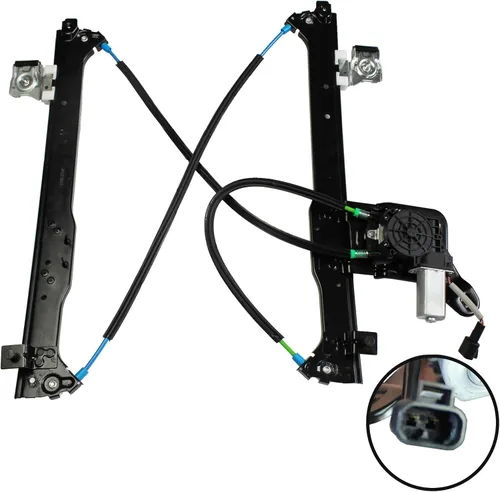 Miniatura 2 de 741-578 Regulador de ventanilla eléctrica trasera del lado del conductor con conjunto de motor compatible con Silverado/Suburban/Avalanche 1500 2500