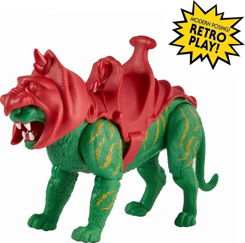 Miniatura 8 de Masters of the Universe Origins Battle Cat - Figura de acción de 6.75 pulgadas, criatura eterniana leal de He-Man para contar historias MOTU
