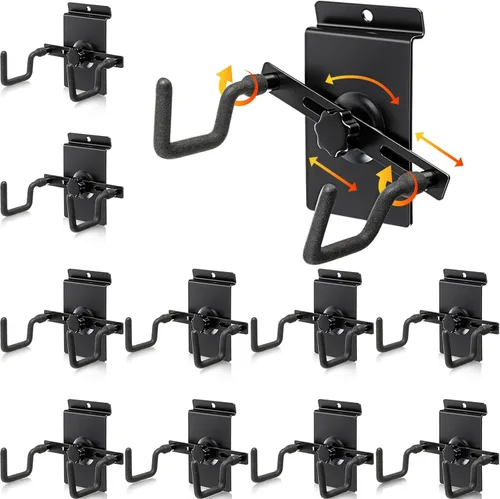 Miniatura 7 de Yaocom 10 piezas de soporte de exhibición de pistola para pistolas de interior para pistolas para pistolas para cajas fuertes, armarios y veteranos