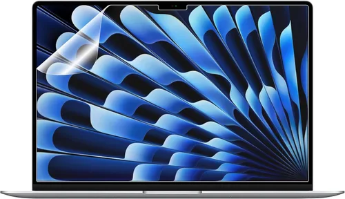 Paquete de 2 protectores de pantalla compatibles con MacBook Air de 15 pulgadas (M2, M3, M4), película antirreflejos mate antiarañazos para Mac Air