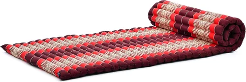 Miniatura 7 de Leewadee - Colchón plegable - Futón japonés enrollable -Alfombra de tatami triple pliegue - Cama de piso para invitados - Colchón de camping