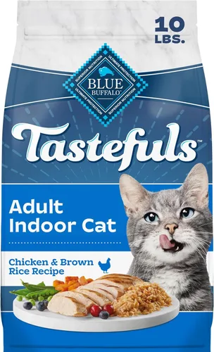Miniatura 13 de Blue Buffalo Tastefuls - Alimento seco para gatos adultos, fórmula para gatos de interior, fabricada en los Estados Unidos con ingredientes