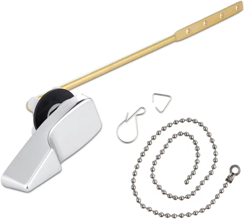 Miniatura 18 de Kit de reemplazo de mango de inodoro de montaje frontal de metal Hygie Rinse compatible con inodoro estándar americano/Mansfield/Gerber/TOTO/Kohler