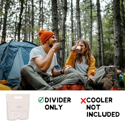 Miniatura 6 de Divisor de paquete de hielo para enfriadores YETI – Cuatro tamaños para adaptarse a YETI Tundra Haul, 35, 45, 65, Roadie 48, 60 – Accesorios YETI