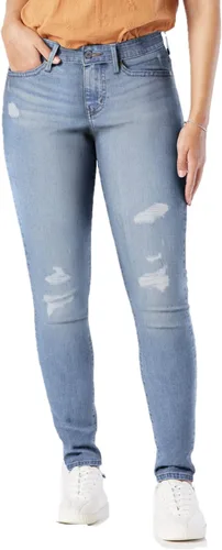 Levi Strauss & Co - Pantalones de jean Signature Gold Label - Pantalones de jean ajustados para mujer de estilo moderno (tallas estándar y