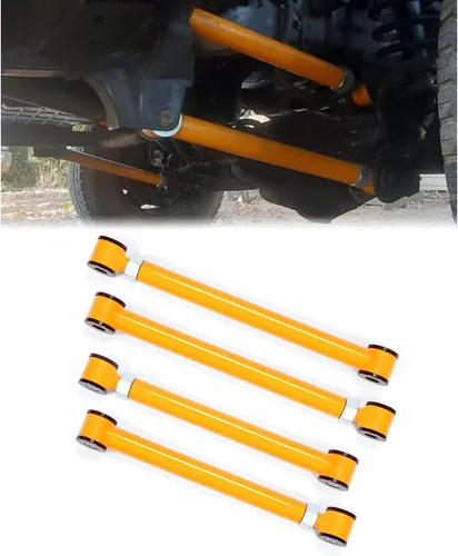 Miniatura 10 de Kojem Brazos de control inferiores superiores delanteros de 0 a 6 pulgadas, ajustables, compatibles con Dodge Ram 1500 2500 3500 4x4 1994-2009, 4
