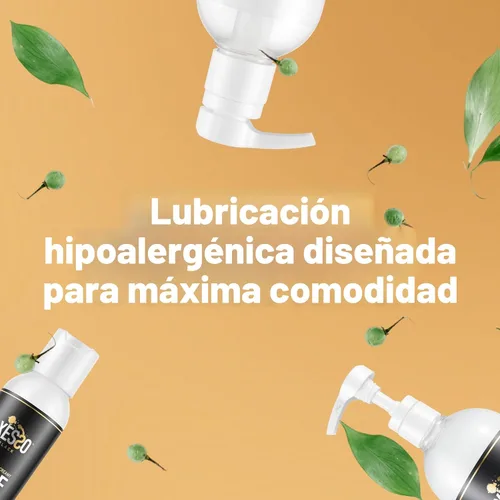 Miniatura 4 de XESSO Lubricante cremoso a base de agua, sin perfume, 8.3 onzas líquidas, gel blanco espeso y deslizante, hipoalergénico para mujeres, hombres