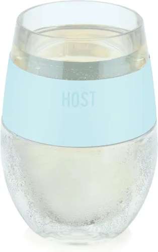 Miniatura 9 de Host Copas de vino de plástico sin tallo - Copa de vino de doble pared aislada FREEZE enfría bebidas con gel congelante, copas de vino para vino
