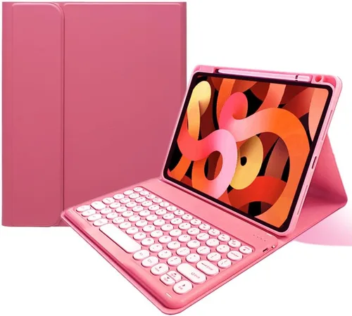 Miniatura 5 de kaitesi Funda de teclado para iPad A16 de 11ª generación de 11 pulgadas 2025, iPad de 10ª generación de 10.9 pulgadas 2022, funda de teclado