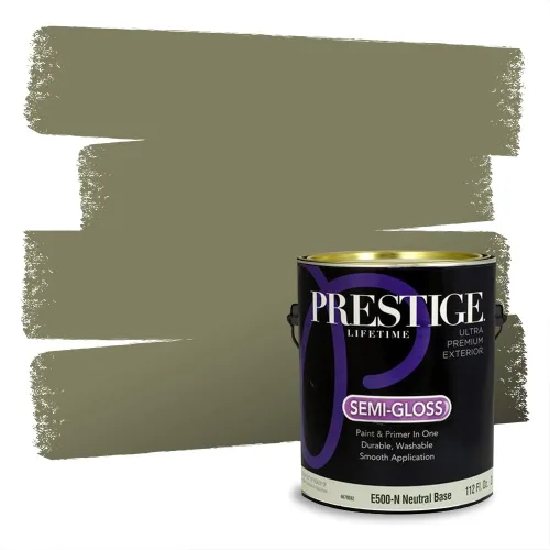 Miniatura 1619 de Prestige Paints - pintura de exterior y pintura de imprimación en una, E100-T-6006-10AVP