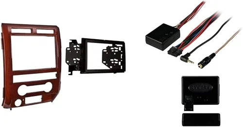 Miniatura 3 de Metra Kit de tablero de instalación de doble DIN de 95-5822MM para Ford F-150 Lariat 2009-2010 para modelos no equipados con NAV (Milano Maple)