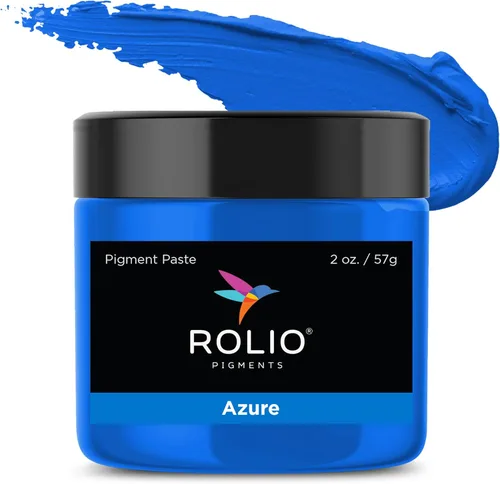 Miniatura 5 de Rolio Juego de pasta de pigmentos, 10 colores, juego primario, tarros de 1 oz, pigmentos de color de resina para resina epoxi, polvo de mica, Juego