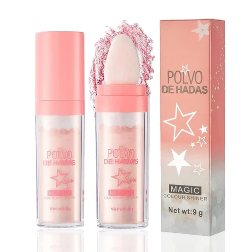 Miniatura 11 de Polvo De Hadas Polvo De Hadas - Polvo de Hadas 3D de Alto Brillo Polvo Suelto Purpurina Polvo de Colorete Facial Polvo Brillante para Ojos, Cara