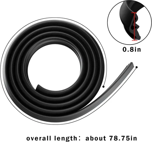 Miniatura 2 de W11196317 Reemplazo de sello de junta de puerta de lavavajillas compatible con lavavajillas Whirlpool Kenmore reemplaza AP6327300 WPW10112096