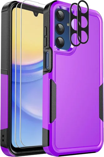 Miniatura 17 de Funda para teléfono Samsung Galaxy A15 5G, [protección contra caídas de grado militar de 15 pies]