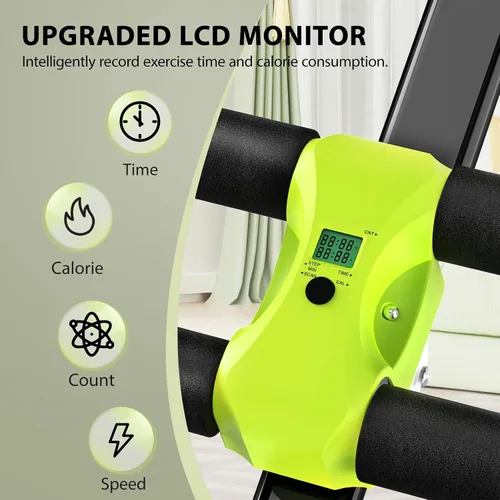 Miniatura 5 de Equipo de Entrenamiento Abdominal, Máquina de Abdominales para Gimnasio en Casa, Equipo de Ejercicio de Entrenador Abdominal para Ejercicio