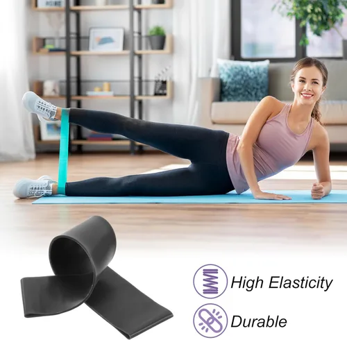 Miniatura 5 de PATIKIL Bloques de yoga y bandas de resistencia, paquete de 2 bloques de yoga de espuma EVA de alta densidad a granel de 9 x 6 x 3 pulgadas