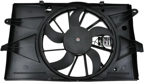 Miniatura 66 de TRQ Conjunto de ventilador de refrigeración dual del radiador compatible con Toyota Highlander 2008-2013 TO3115155