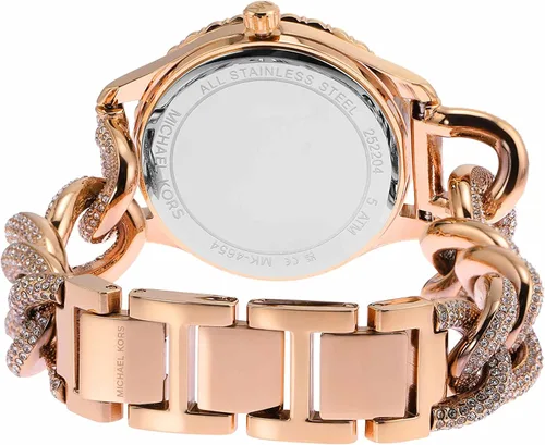 Miniatura 3 de Michael Kors Layton - Reloj de pulsera de acero inoxidable para mujer