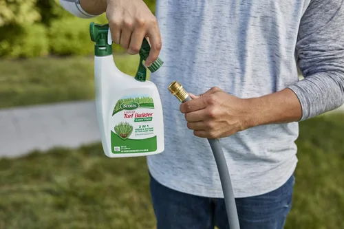 Miniatura 4 de Scotts Liquid Turf Builder - Alimento para césped, fertilizante para césped, 32 onzas líquidas (paquete de 6)