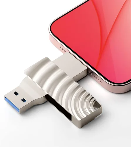 Acclamator Unidad flash USB USB3.1 tipo C 2 en 1 de doble unidad de memoria de alta velocidad, OTG para teléfono inteligente Android, computadora,