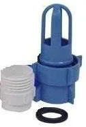 Miniatura 4 de Colchón de agua semicírculo sin ondas tamaño Queen de 60 x 84 pulgadas con una botella de 4 onzas de acondicionador de botella transparente prémium